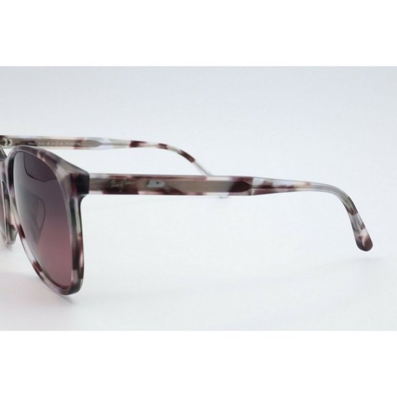 Maui Jim Isola MJ 821-28E Square Havana Sunglasses Polarized Maui Rose Lens (A) main image 5